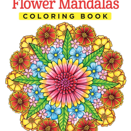 Flower Mandalas Coloring Book