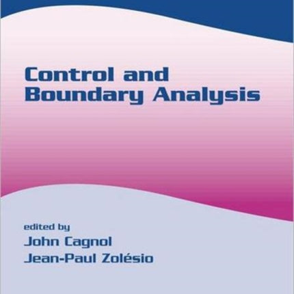 Control and Boundary Analysis