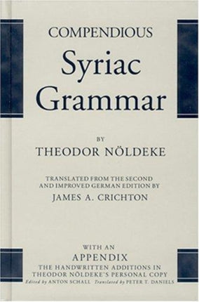 Compendious Syriac Grammar