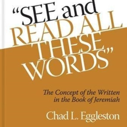 “See and Read All These Words”: The Concept of