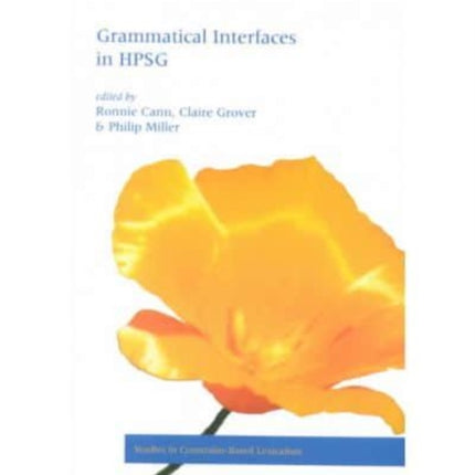 Grammatical Interfaces in HPSG