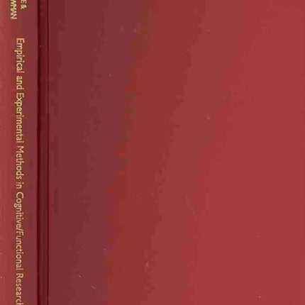 Empirical and Experimental Methods in