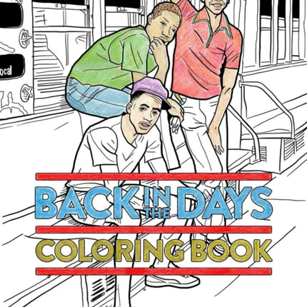 Back In The Days Coloring Book