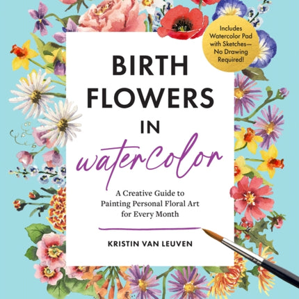 Birth Flowers in Watercolor