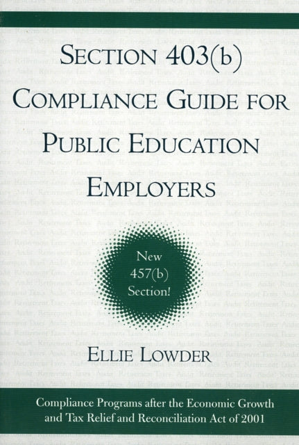 Section 403(b) Compliance Guide for Public
