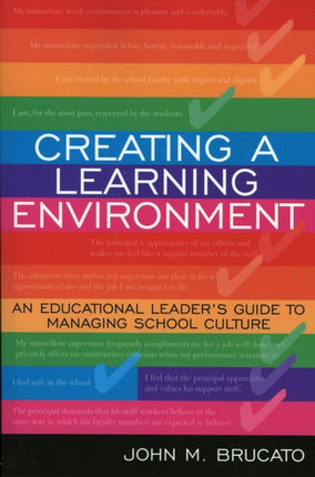 Creating a Learning Environment: An Educational