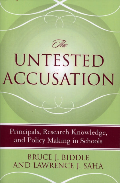 The Untested Accusation: Principals, Research