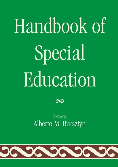 Handbook of Special Education