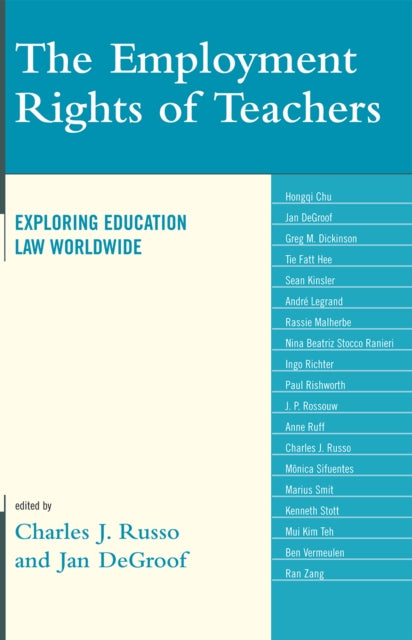 The Employment Rights of Teachers: Exploring