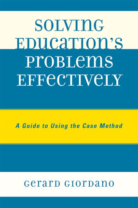 Solving Education's Problems Effectively: A Guide