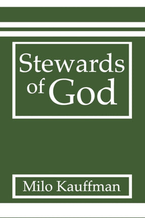 Stewards of God