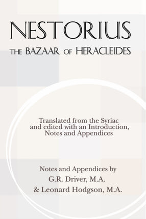 The Bazaar of Heracleides