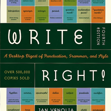 Write Right!: A Desktop Digest of Punctuation, Grammar, and Style