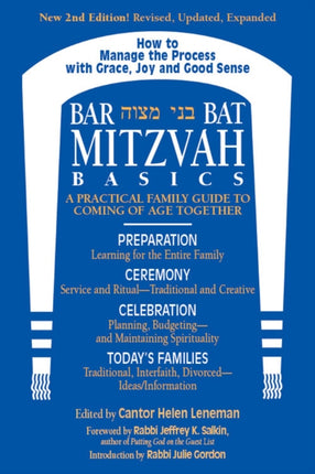 Bar/Bat Mitzvah Basics: A Practical Family Guide
