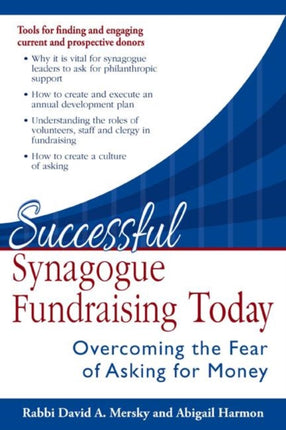 Successful Synagogue Fundraising Today: