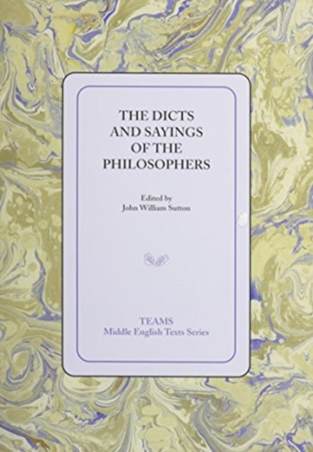 The Dicts and Sayings of the Philosophers