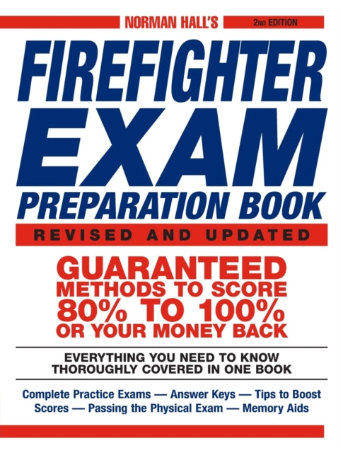 NORMAN HALLS FIREFIGHTER EXAM PREPARATION BOOK NORMAN HALLS FIREFIGHTER EXAM PREPARATION BOOK  by Hall Norman  Author Jan2004  Paperback