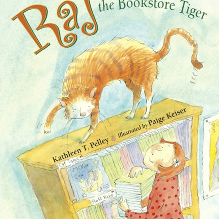 Raj the Bookstore Tiger