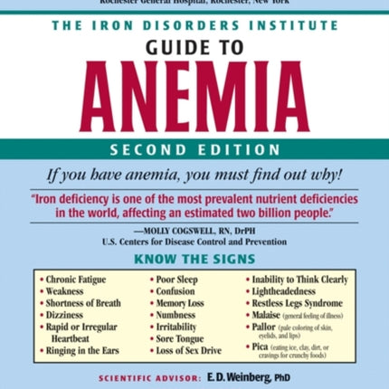 The Iron Disorders Institute Guide to Anemia