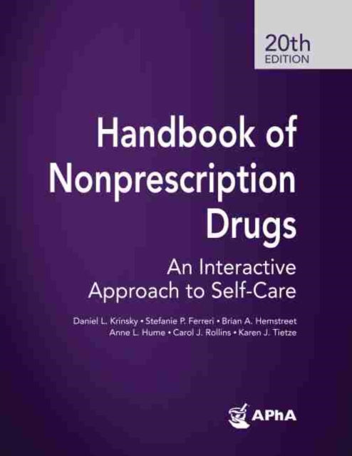 Handbook of Nonprescription Drugs: An Interactive