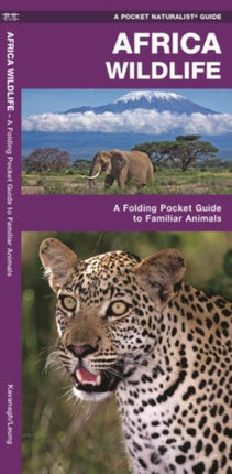 African Wildlife: A Folding Pocket Guide to Familiar Species