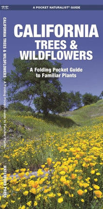 California Trees & Wildflowers: A Folding Pocket Guide to Familiar Plants