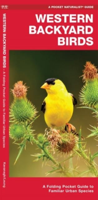 Western Backyard Birds: A Folding Pocket Guide to Familiar Urban Species