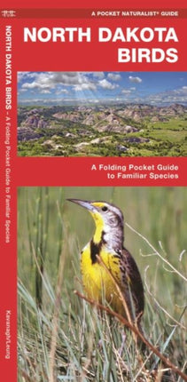 North Dakota Birds: A Folding Pocket Guide to Familiar Species