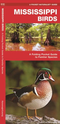 Mississippi Birds: A Folding Pocket Guide to Familiar Species