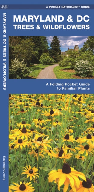 Maryland & DC Trees & Wildflowers: A Folding Pocket Guide to Familiar Species