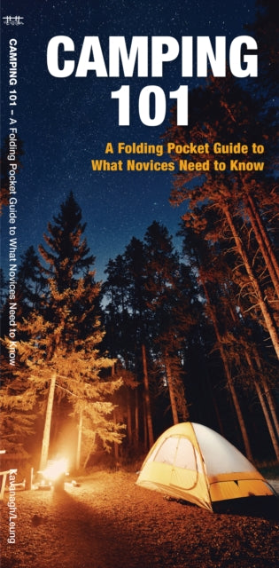 Camping 101: A Folding Pocket Guide to What a Novice Needs to Know