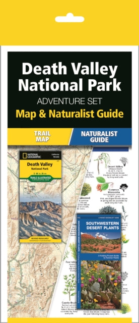 Death Valley National Park Adventure Set: Map & Naturalist Guide