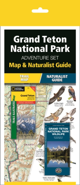 Grand Teton National Park Adventure Set: Map & Naturalist Guide