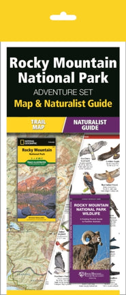 Rocky Mountain National Park Adventure Set: Map & Naturalist Guide