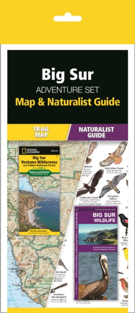 Big Sur Adventure Set: Map & Naturalist Guide