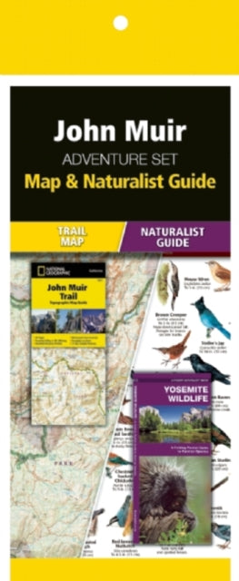 John Muir Trail Adventure Set: Map & Naturalist