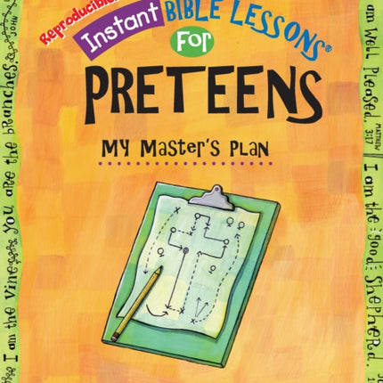 My Master's Plan