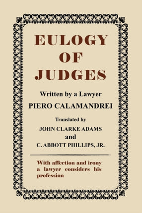 Eulogy of Judges