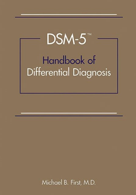DSM5 Handbook of Differential Diagnosis