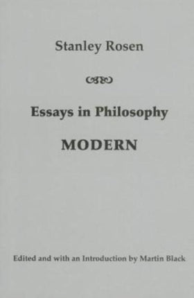 Essays in Philosophy: Modern