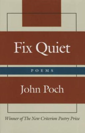 Fix Quiet – Poems