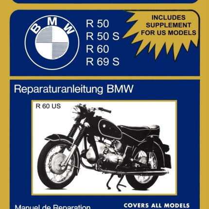 BMW Motorcycles Workshop Manual R50 R50S R60 R69S