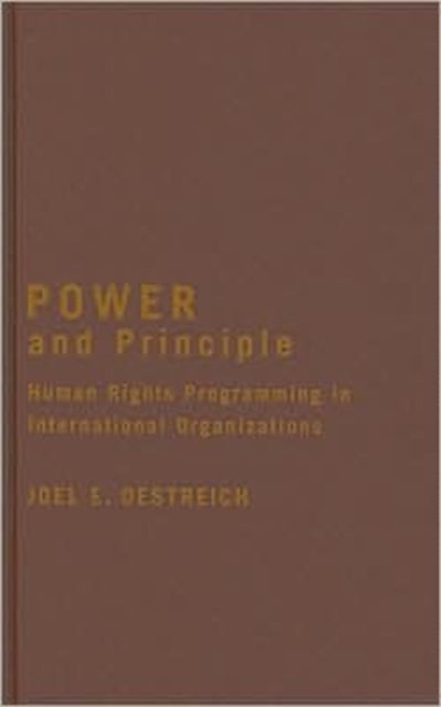 Power and Principle: Human Rights Programming in International Organizations