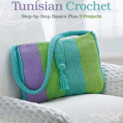 First Time Tunisian Crochet: Step-by-Step Basics Plus 5 Projects