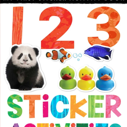 123 Sticker Activities: My First Sticker Activity Book