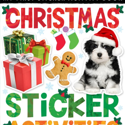Christmas Sticker Activities: My First Sticker