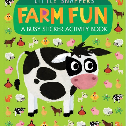 Farm Fun: A Busy Sticker Activity Book