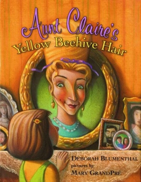 Aunt Claire's Yellow Beehive Hair