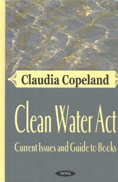 Clean Water Act: Current Issues & Guide to Books