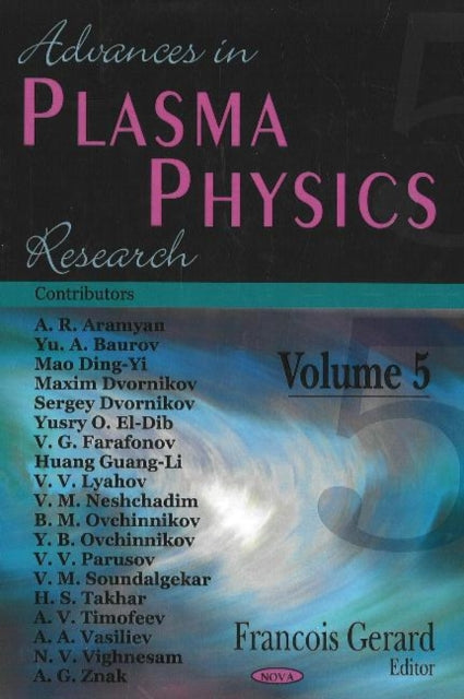 Advances in Plasma Physics Research: Volume 5